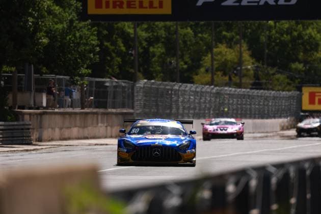 80 Maro Engel (D Mercedes-AMG Team Ravenol), Mercedes-AMG GT3, action Photo: Hoch Zwei Nürnberg Germany *** 80 Maro Engel, Mercedes AMG Team Ravenol, Mercedes AMG GT3, action photo, Hoch Zwei, Nuremberg, Germany