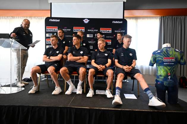 Cycling, Tour de France, Team Soudal Quick-Step, press conference