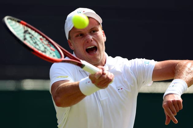 Jenson Brooksby during his third round match Wimbledon Tennis Championships, Day 5, The All England Lawn Tennis and Croquet Club, London, UK - 03 Jul 2026London The All England Lawn Tennis and United Kingdom  Copyright: xKieranxMcManus Shutterstockx 16970351cd