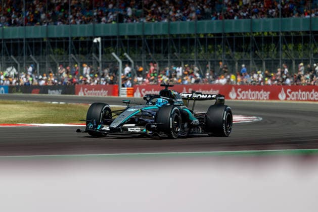 July 3, 2026, Silverstone, Northamptonshire, United Kingdom: GEORGE RUSSELL (63, Mercedes AMG Petronas F1 Team, GBR, British F1 Driver, W17) at the Formula 1 Pirelli British Grand Prix 2026 at Silverstone Circuit Silverstone United Kingdom - ZUMAr193 20260703_zsp_r193_046 Copyright: xSaraxRuffonix