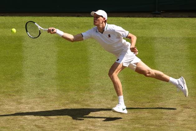 Jannik Sinner during his third round match Wimbledon Tennis Championships, Day 5, The All England Lawn Tennis and Croquet Club, London, UK - 03 Jul 2026London The All England Lawn Tennis and United Kingdom  Copyright: xEllaxLing Shutterstockx 16970352u