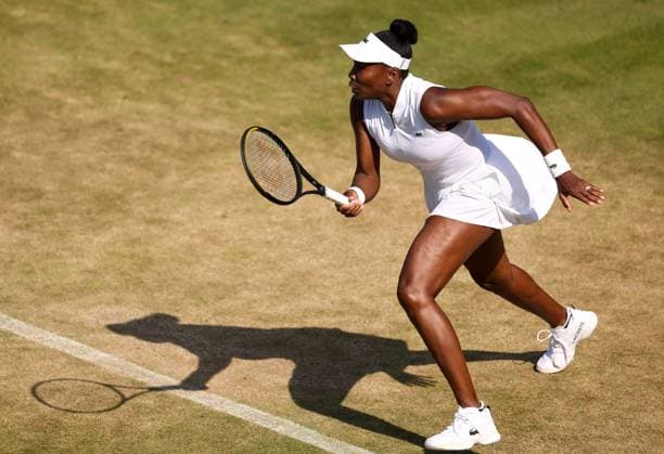 Venus Williams during her second round doubles match Wimbledon Tennis Championships, Day 5, The All England Lawn Tennis and Croquet Club, London, UK - 03 Jul 2026London The All England Lawn Tennis and United Kingdom  Copyright: xEllaxLing Shutterstockx 16970352ar