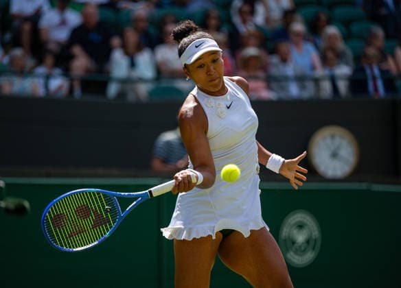 Tennis - Wimbledon Championship 2026 - Day 5 LONDON, ENGLAND - Friday, July 3, 2026: Naomi Osaka (JPN) during the Ladies Singles Third Round on Day Five of The Championships Wimbledon 2026 at the All England Lawn Tennis and Croquet Club. (Photo by Kirsten Holst Propaganda) LONDON All England Lawn Tennis and Croq GREATER LONDON ENGLAND  Copyright: xKirstenxHolstx 2026-07-03-006-Wimbledon_D5