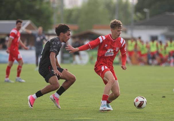 Football, friendly match, Hallescher FC v FSV Schöningen