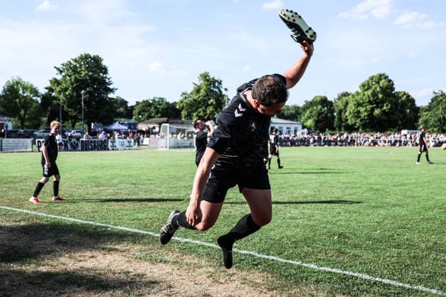 Sport Bilder des Tages Fussball, 3.Liga Saison 2026 2027 Testspiel DSC Preußen Duisburg - MSV Duisburg 03.07.2026, Sportanlage Preußen Duisburg Duisburg Sportanlage Preußen Duisburg Nordrhein-Westfalen Deutschland *** Sports, Soccer, 3rd Division, 2026–2027 Season, Friendly Match: DSC Preußen Duisburg vs. MSV Duisburg, July 3, 2026, Preußen Duisburg Sports Complex, Duisburg, North Rhine-Westphalia, Germany