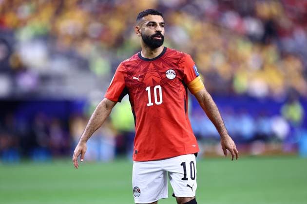 Mohamed Salah of Egypt Australia v Egypt, 2026 FIFA World Cup, WM, Weltmeisterschaft, Fussball Round of 32, Football, Dallas Stadium, Arlington, Texas, USA - 03 Jul 2026Arlington Dallas Stadium Texas (TX) United States of America  Copyright: xMichaelxZemanek Shutterstockx 16975786o