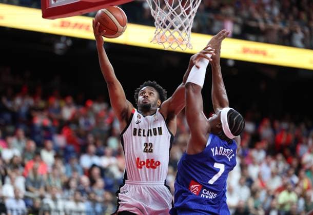 Basketball, World Cup qualifiers, Belgium v France