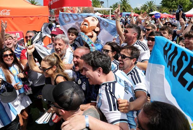 Football, 2026 FIFA World Cup, Argentina v Cape Verde, fans in Miami