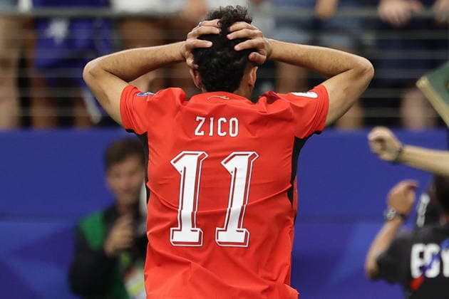 FIFA World Cup, WM, Weltmeisterschaft, Fussball 2026 - Round of 32 - Australia vs Egypt Mostafa Ziko of Egypt reacts after winning the FIFA World Cup 2026 Round of 32 match Australia against Egypt, in Dallas, USA, 03 July 2026. DALLAS United States  Copyright: xCHRISTOPHERxNEUNDORFx