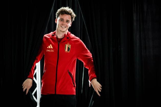 Belgium s Maxim De Cuyper leaves after a press conference, PK, Pressekonferenz of Belgian national soccer team Red Devils, on Friday 03 July 2026 in their base camp, home of the Seattle Sounders, Renton, Seattle, USA. The Rode Duivels - Diables Rouges qualified for the knockout stage of the 2026 FIFA World Cup, WM, Weltmeisterschaft, Fussball where they ll meet USA in the round of 16 on July 7th. BRUNOxFAHY  x180285025x