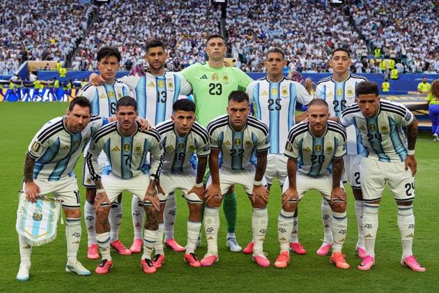 Argentina team picture Argentina v Cape Verde, 2026 FIFA World Cup, WM, Weltmeisterschaft, Fussball Round of 32, Football, Miami Stadium, Miami, Florida, USA - 03 Jul 2026Miami Miami Stadium Florida (FL) United States of America  Copyright: xIsmaelxAdnan Shutterstockx 16975459af