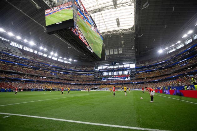 July 3, 2026, Arlington, Texas, USA: A 2026 FIFA World Cup, WM, Weltmeisterschaft, Fussball round of 32 match between Egypt and Australia at Dallas Stadium in Arlington, Texas. Egypt defeated Australia, 4-2 in penalty kicks. World Cup 2026: Round Of 32: Egypt 4:2 Australia  - ZUMAh193 20260703_zsp_h193_019 Copyright: xDanielxMcGregor-Huyerx