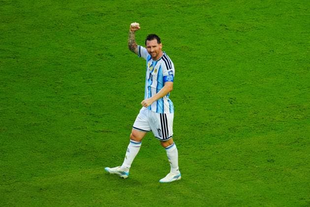Lionel Messi of Argentina celebrates his goal Argentina v Cape Verde, 2026 FIFA World Cup, WM, Weltmeisterschaft, Fussball Round of 32, Football, Miami Stadium, Miami, Florida, USA - 03 Jul 2026Miami Miami Stadium Florida (FL) United States of America  Copyright: xJavierxGarcia Shutterstockx 16975460at