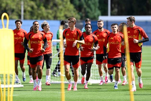 Football, 2026 FIFA World Cup, Belgium national team, training