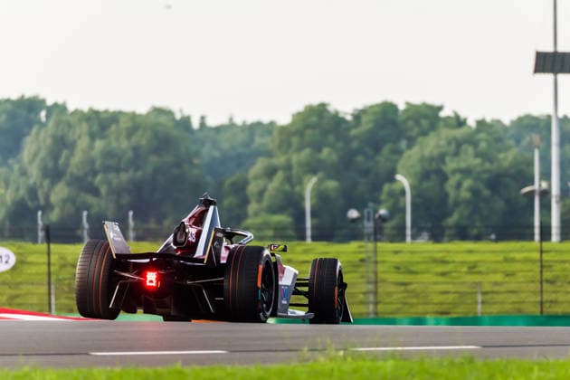 2026 FORMULA E SHANGHAI ePRIX 48 MORTARA Edoardo (swi), Mahindra Racing, Mahindra M12Electro, action during the Shanghai ePrix, 12th and 13th round of the 2025-26 ABB FIA Formula E World Championship, WM, Weltmeisterschaft on the Shanghai International Circuit from July 3 to 5, 2026 in Shanghai, China - ShanghaiChina  Copyright: xBastienxRouxx