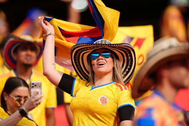 Colombia v Ghana - FIFA World Cup, WM, Weltmeisterschaft, Fussball 2026 - Round of 32 KANSAS CITY, UNITED STATES - JULY 3: Fans gather prior the 2026 FIFA World Cup Round of 32 match between Colombia and Ghana at Arrowhead Stadium (Kansas City Stadium) in Kansas City, Missouri, United States on July 3, 2026. Hakan Akgun Anadolu Missouri United States. Editorial use only. Please get in touch for any other usage.  Copyright: x2026xAnadoluxHakanxAkgunx