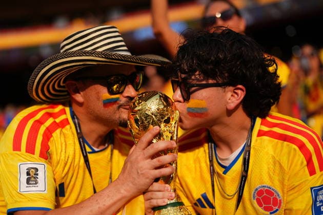 Colombia v Ghana - FIFA World Cup, WM, Weltmeisterschaft, Fussball 2026 - Round of 32 KANSAS CITY, UNITED STATES - JULY 3: Fans gather prior the 2026 FIFA World Cup Round of 32 match between Colombia and Ghana at Arrowhead Stadium (Kansas City Stadium) in Kansas City, Missouri, United States on July 3, 2026. Hakan Akgun Anadolu Missouri United States. Editorial use only. Please get in touch for any other usage.  Copyright: x2026xAnadoluxHakanxAkgunx