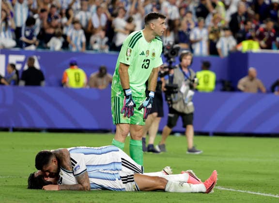 Argentina vs Cabo Verde. 16 avos de Final Copa del Mundo 2026 *** Argentina vs. Cape Verde, Round of 16, 2026 World Cup Copyright: xxdanielxferrarix