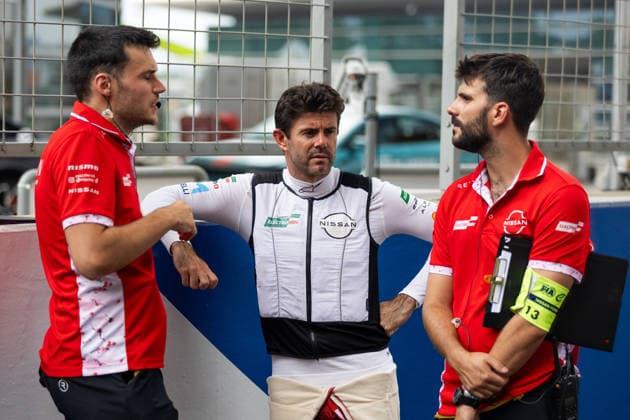 2026 FORMULA E SHANGHAI ePRIX NATO Norman (fra), Nissan Formula E Team, Nissan e-4ORCE 05, portrait during the Shanghai ePrix, 12th and 13th round of the 2025-26 ABB FIA Formula E World Championship, WM, Weltmeisterschaft on the Shanghai International Circuit from July 3 to 5, 2026 in Shanghai, China - ShanghaiChina  Copyright: xDamienxDoumerguex
