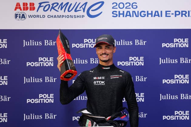 2026 FORMULA E SHANGHAI ePRIX WEHRLEIN Pascal (ger), Porsche Formula E Team, Porsche 99X Electric, portrait, pole position, during the Shanghai ePrix, 12th and 13th round of the 2025-26 ABB FIA Formula E World Championship, WM, Weltmeisterschaft on the Shanghai International Circuit from July 3 to 5, 2026 in Shanghai, China - ShanghaiChina  Copyright: xFREDERICxLExFLOCxHx