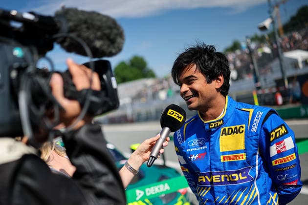 DTM, 7. + 8. Rennen Norisring 2026 36 Ford Mustang GT3, HRT Ford Racing: Arjun Maini - picture by Gruppe C Photography Nürnberg Norisring Bayern Deutschland Copyright: xGruppexCxPhotographyx