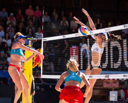 Beach volleyball, Beach Pro Tour in Gstaad