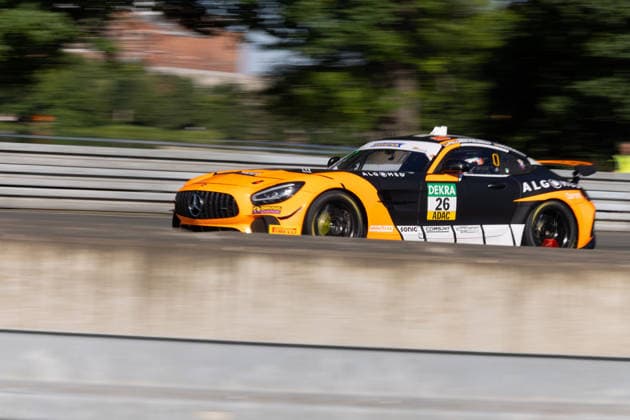Nürnberg, Deutschland 03. - 05. Juli 2026: ADAC GT4 Germany - 2026 - Norisring - Im Bild: Alexander Connor (GBR) Marius Schmid (GER 8) *** Nuremberg, Germany, July 3–5, 2026 ADAC GT4 Germany 2026 Norisring Pictured: Alexander Connor (GBR) and Marius Schmid (GER) 8 Copyright: xFotostandx xStiebertx