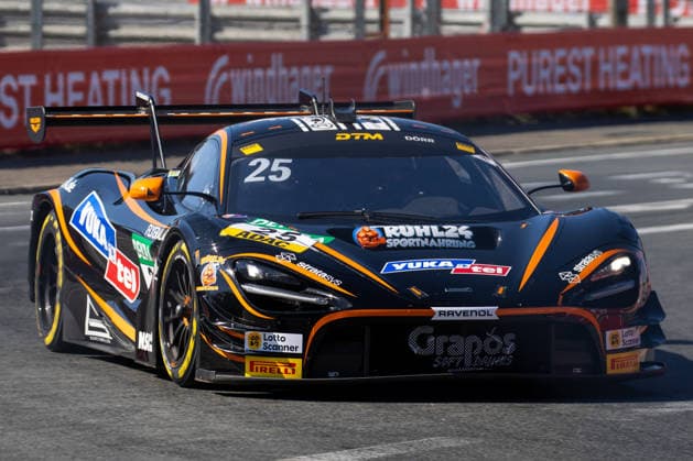 04.07.2026 - Motorsport - Rennwochenende Norisring Nürnberg 2026 - Internationales ADAC Norisring Speedweekend - DCDE - xdcxdex - DTM - Ben Dörr Doerr (Dörr Doerr Motorsport, McLaren) *** July 4, 2026 Motorsport Race Weekend at the Norisring, Nuremberg 2026 International ADAC Norisring Speed Weekend DCDE xdcxdex DTM Ben Dörr Doerr Dörr Doerr Motorsport, McLaren