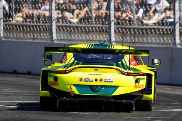 04.07.2026 - Motorsport - Rennwochenende Norisring Nürnberg 2026 - Internationales ADAC Norisring Speedweekend - DCDE - xdcxdex - DTM - Nicolas Baert (Comtoyou Racing, Aston Martin) *** July 4, 2026 Motorsport Race Weekend at the Norisring, Nuremberg 2026 International ADAC Norisring Speed Weekend DCDE xdcxdex DTM Nicolas Baert Comtoyou Racing, Aston Martin