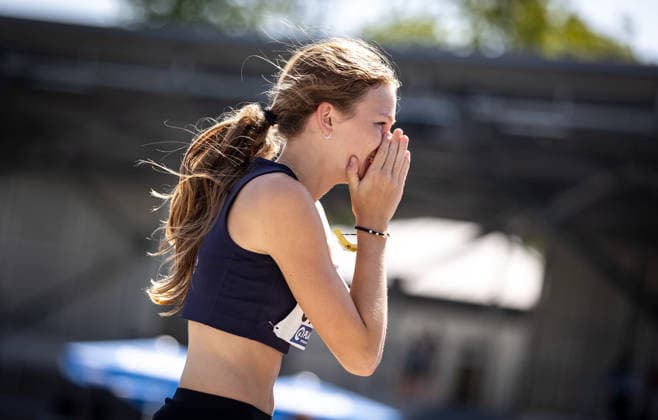 Athletics, German U23 and U18 Championships in Wattenscheid