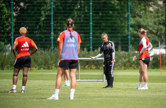 Football, Women, 1st Bundesliga, 1. FC Union Berlin, Training