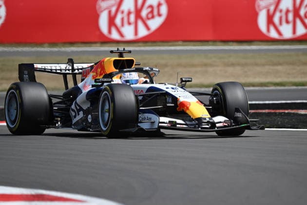 RECORD DATE NOT STATED 3rd July 2026; Silverstone Circuit, Northamptonshire, England; FIA Formula 1 2026 British F1 Grand Prix; Free Practice and Sprint Qualifying Day; Arvid Lindblad of Racing Bulls during the first free practice session (P1) SimonxWest