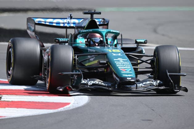 RECORD DATE NOT STATED 3rd July 2026; Silverstone Circuit, Northamptonshire, England; FIA Formula 1 2026 British F1 Grand Prix; Free Practice and Sprint Qualifying Day; Lance Stroll of Aston Martin during the first free practice session (P1) SimonxWest