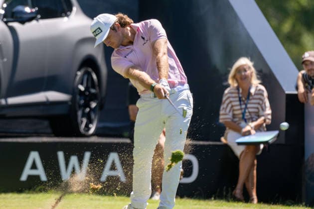 Freddy Schott (GER). xettx, Deutschland, Muenchen, 04.07.2026, Golf, 37. BMW International Open, 2026, Round 3, DP World Tour, Golfclub Muenchen Eichenried *** Freddy Schott GER xettx, Germany, Munich, July 4, 2026, Golf, 37th BMW International Open, 2026, Round 3, DP World Tour, Munich Eichenried Golf Club