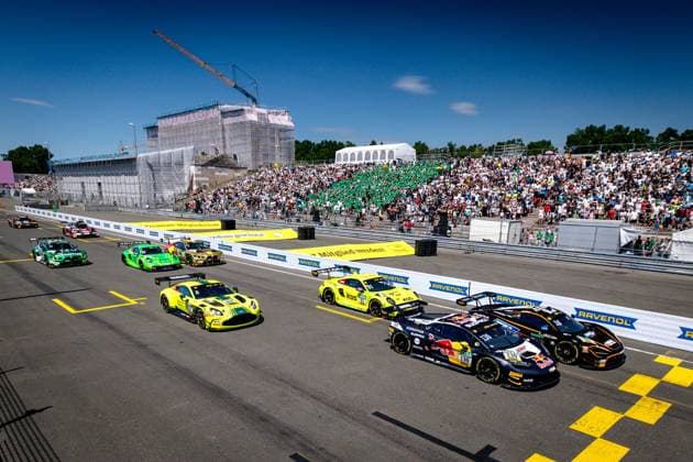 DTM, 7. + 8. Rennen Norisring 2026 130 Lamborghini Temerario GT3, ABT Sportsline: Luca Engstler - picture by Gruppe C Photography Nürnberg Norisring Bayern Germany Copyright: xGruppexCxPhotographyx