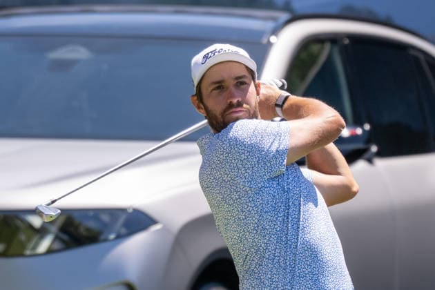 Thomas Rosenmueller (GER). xettx, Deutschland, Muenchen, 04.07.2026, Golf, 37. BMW International Open, 2026, Round 3, DP World Tour, Golfclub Muenchen Eichenried *** Thomas Rosenmueller GER xettx, Germany, Munich, July 4, 2026, Golf, 37th BMW International Open, 2026, Round 3, DP World Tour, Munich Eichenried Golf Club