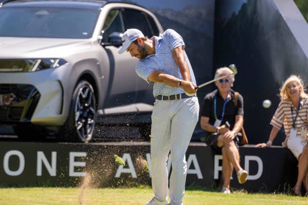 Thomas Rosenmueller (GER). xettx, Deutschland, Muenchen, 04.07.2026, Golf, 37. BMW International Open, 2026, Round 3, DP World Tour, Golfclub Muenchen Eichenried *** Thomas Rosenmueller GER xettx, Germany, Munich, July 4, 2026, Golf, 37th BMW International Open, 2026, Round 3, DP World Tour, Munich Eichenried Golf Club