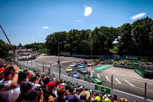 DTM, 7. + 8. Rennen Norisring 2026 63 Lamborghini Temerario GT3, GRT Grasser-Racing-Team: Mirko Bortolotti, 80 Mercedes-AMG GT3 EVO, Winward Racing: Maro Engel, 80 Mercedes-AMG GT3 EVO, Winward Racing: Maro Engel - picture by Gruppe C Photography Nürnberg Norisring Bayern Germany Copyright: xGruppexCxPhotographyx
