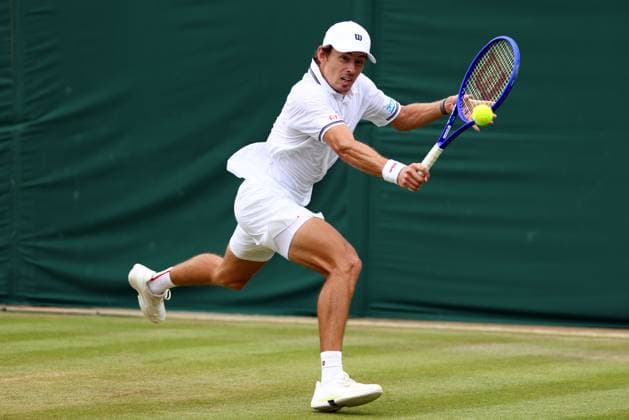 Alex De Minaur during his third round match Wimbledon Tennis Championships, Day 6, The All England Lawn Tennis and Croquet Club, London, UK - 04 Jul 2026London The All England Lawn Tennis and United Kingdom  Copyright: xKieranxMcManus Shutterstockx 16975553t