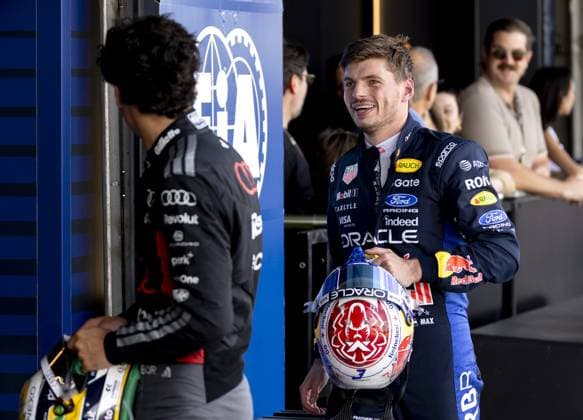SILVERSTONE - Max Verstappen (Red Bull Racing) after the sprint session of the Formula 1 British Grand Prix at the Silverstone race circuit. SANDER KONING ANP xVIxANPxSportx xxANPxIVx 562769166 originalFilename: 562769166.jpg
