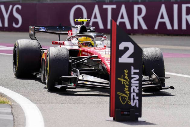 FORMULA ONE BRITISH GRAND PRIX 2026 Lewis Hamilton 44 (GBR) Ferrari in parc ferme after the Sprint Race during the Formula 1 Pirelli British Grand Prix 2026, 9th round of the 2026 Formula 1 World Championship, WM, Weltmeisterschaft from 3rd - 5th July, 2026 at the Silverstone Circuit, Silverstone, England. Credit: Robbie Hoad Every Second Media Editorial use only. All images are copyright Every Second Media Limited. No images may be reproduced without prior permission. Copyright: xIMAGO EveryxSecondxMediax ESM-2060-0284 RobbiexHoadx xEveryxSecondxMediax
