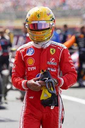 FORMULA ONE BRITISH GRAND PRIX 2026 Lewis Hamilton 44 (GBR) Ferrari in parc ferme after the Sprint Race during the Formula 1 Pirelli British Grand Prix 2026, 9th round of the 2026 Formula 1 World Championship, WM, Weltmeisterschaft from 3rd - 5th July, 2026 at the Silverstone Circuit, Silverstone, England. Credit: Robbie Hoad Every Second Media Editorial use only. All images are copyright Every Second Media Limited. No images may be reproduced without prior permission. Copyright: xIMAGO EveryxSecondxMediax ESM-2060-0301 RobbiexHoadx xEveryxSecondxMediax