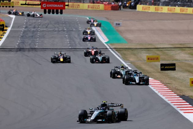 F1 - BRITISH GRAND PRIX 2026 12 KIMI ANTONELLI Andrea (ita), Mercedes AMG F1 Team W17, action during the Formula 1 British Grand Prix 2026, 9th round of the 2026 Formula One World Championship, WM, Weltmeisterschaft from July 3 to 5, 2026 on the Silverstone Circuit, in Silverstone, United Kingdom - SilverstoneUnited Kingdom  Copyright: xDPPIx