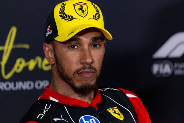 July 4, 2026, Silverstone, Northamptonshire, United Kingdom: LEWIS HAMILTON (44, Scuderia Ferrari HP, GBR, British F1 Driver, SF-26) during the press conference, PK, Pressekonferenz after the sprint race at the Formula 1 Pirelli British Grand Prix 2026 at Silverstone Circuit Silverstone United Kingdom - ZUMAr193 20260704_zsp_r193_052 Copyright: xSaraxRuffonix