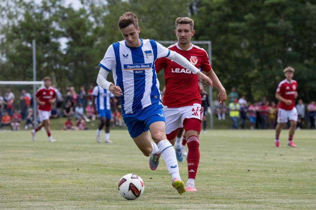 Football, friendly match, Energie Cottbus v Hertha BSC II