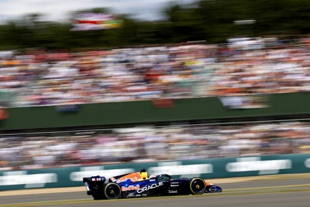 SILVERSTONE - Max Verstappen (Red Bull Racing) during the sprint session of the Formula 1 British Grand Prix at the Silverstone race circuit. SANDER KONING ANP xVIxANPxSportx xxANPxIVx 562772132 originalFilename: 562772132.jpg