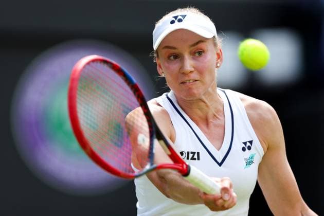 Elena Rybakina during her third round match Wimbledon Tennis Championships, Day 6, The All England Lawn Tennis and Croquet Club, London, UK - 04 Jul 2026London The All England Lawn Tennis and United Kingdom  Copyright: xKieranxMcManus Shutterstockx 16975553bn