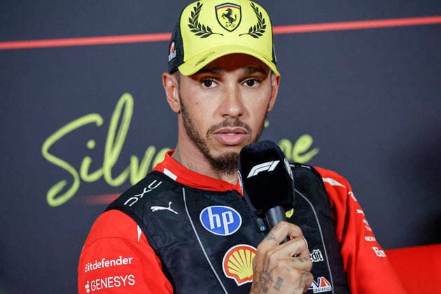 F1 - BRITISH GRAND PRIX 2026 HAMILTON Lewis (gbr), Scuderia Ferrari SF-26, portrait during the Formula 1 British Grand Prix 2026, 9th round of the 2026 Formula One World Championship, WM, Weltmeisterschaft from July 3 to 5, 2026 on the Silverstone Circuit, in Silverstone, United Kingdom - SilverstoneUnited Kingdom  Copyright: xPauloxMariax