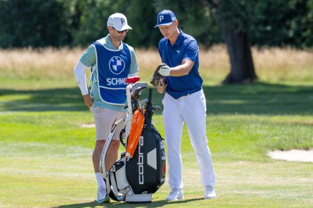Matti Schmid (GER). xettx, Deutschland, Muenchen, 04.07.2026, Golf, 37. BMW International Open, 2026, Round 3, DP World Tour, Golfclub Muenchen Eichenried *** Matti Schmid GER xettx, Germany, Munich, July 4, 2026, Golf, 37th BMW International Open, 2026, Round 3, DP World Tour, Munich Eichenried Golf Club