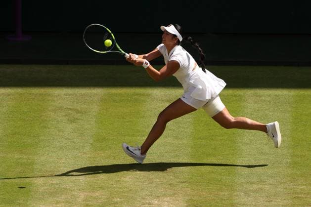 Alexandra Eala during her third round match Wimbledon Tennis Championships, Day 6, The All England Lawn Tennis and Croquet Club, London, UK - 04 Jul 2026London The All England Lawn Tennis and United Kingdom  Copyright: xEllaxLing Shutterstockx 16975552ae
